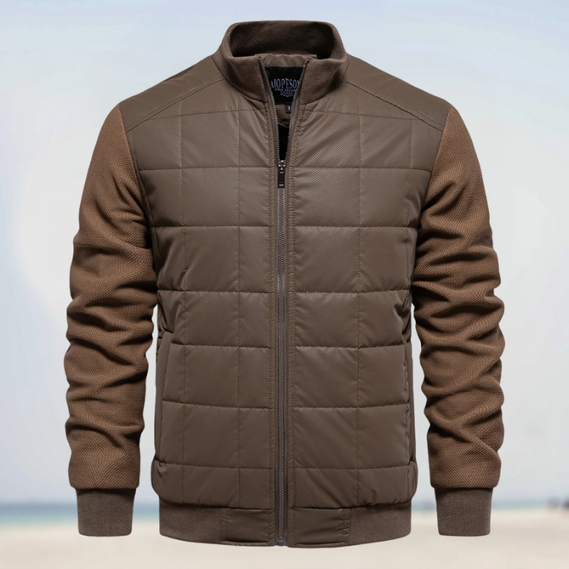 JURGEN - Steppjacke mit Strickärmeln