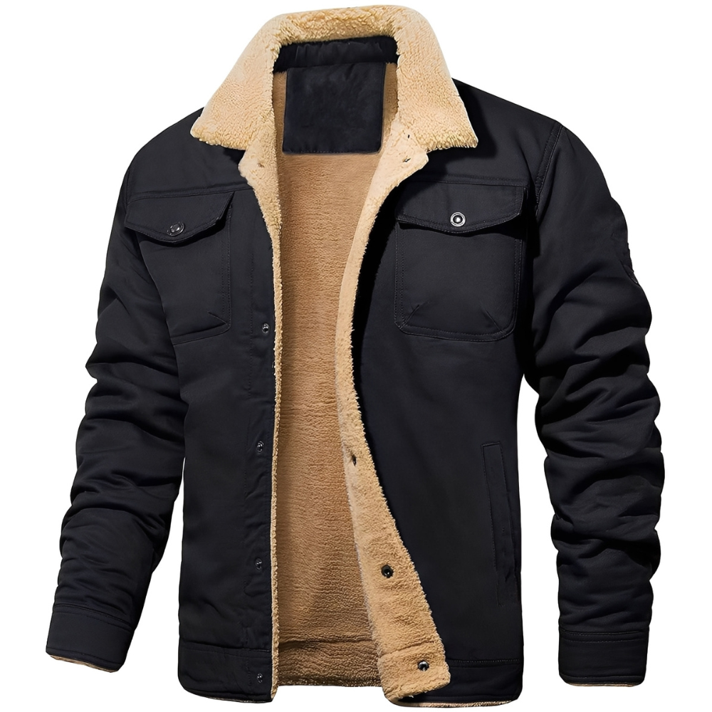 ModeGeist | Freizeit, warm gefütterte Jacke für Männer