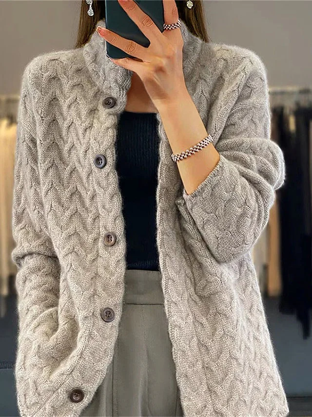 ModeGeist | Damen Cardigan Elegant und Lässig Komfort und Eleganz Im Alltag