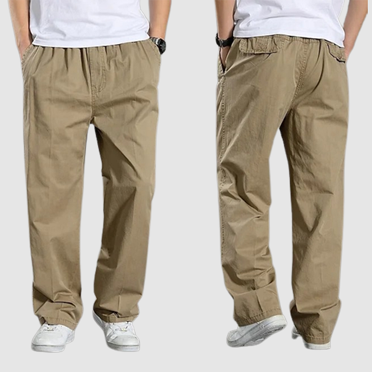 Conrad Herren Cargohose mit elastischem Bund