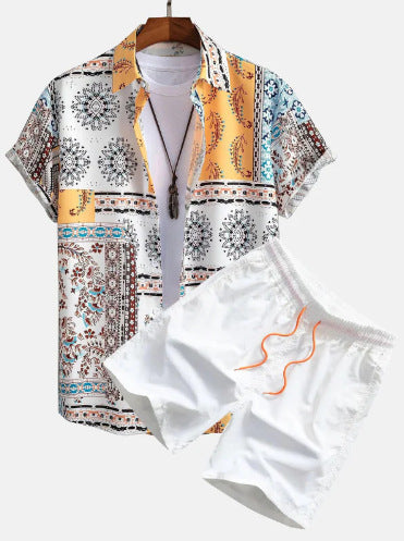 Fudus Strandoutfit: Ärmelshirt und Hose