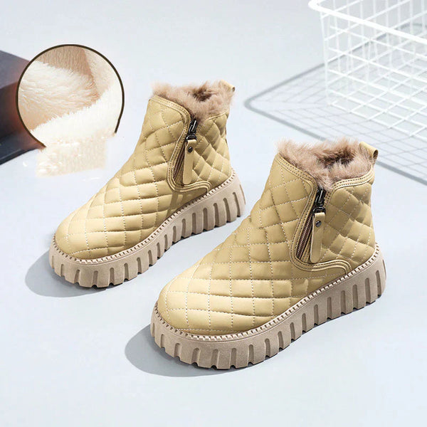 ModeGeist | Schneestiefel Baumwolle Rutschfest