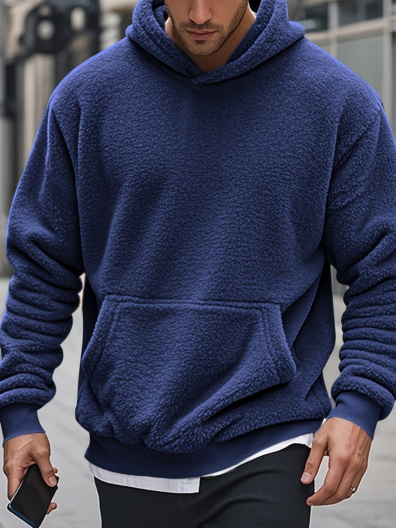 ModeGeist | Weiche Fleece-hoodie Polyester Komfort und Stil