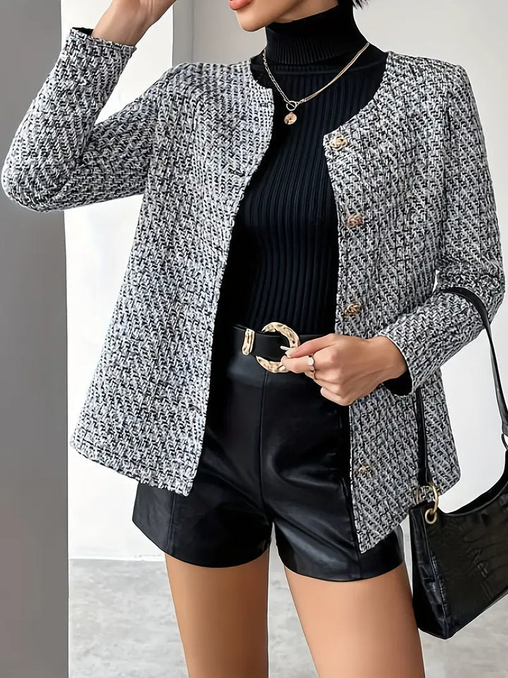 Edler Blazer mit Knöpfen