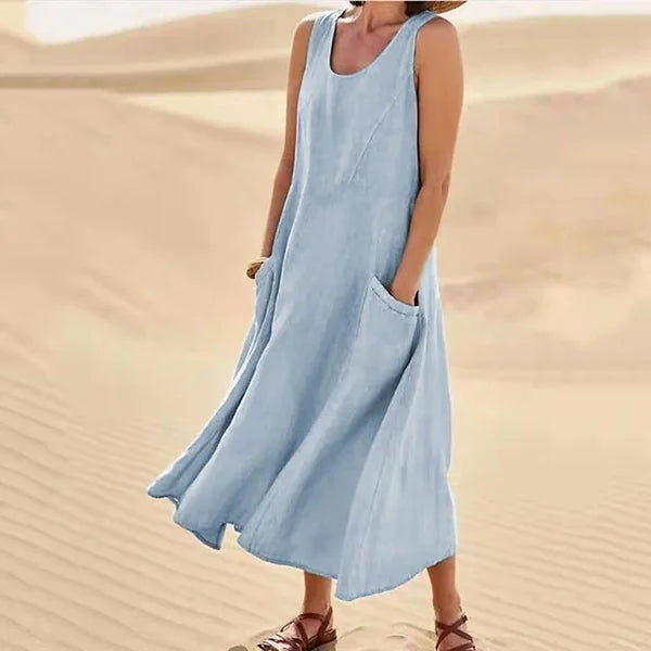 MODEGEIST Damen Alltagskleid Klassisches Design Vielseitiger Stil