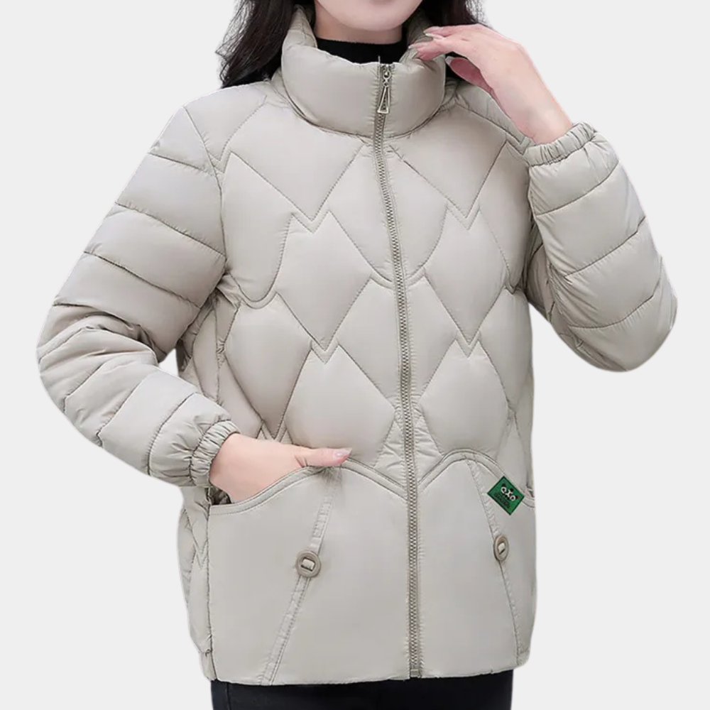 ModeGeist | Warme isolierte Winterjacke für Damen