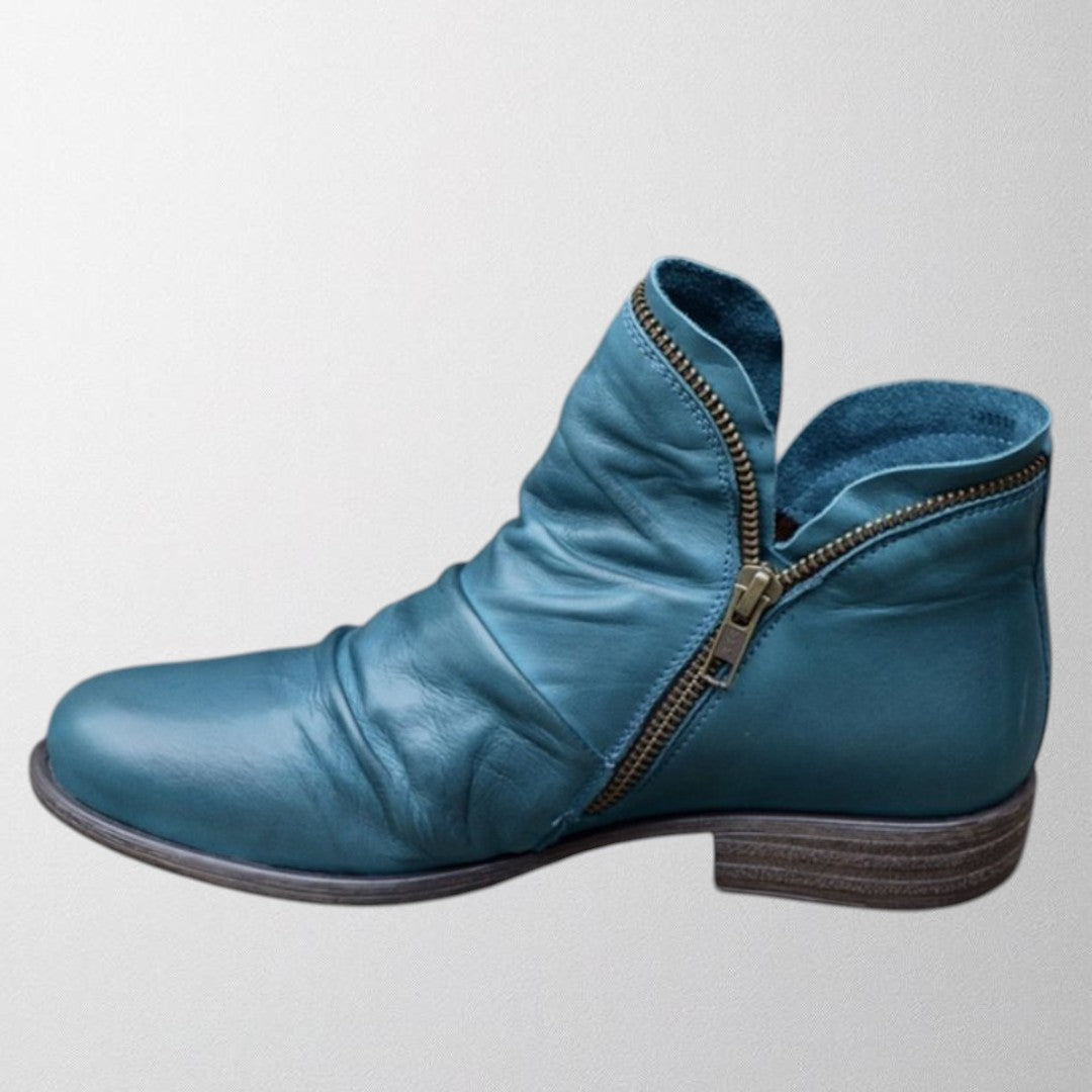 MODEGEIST Damen Orthopädische Stiefel Komfort Ganztägig