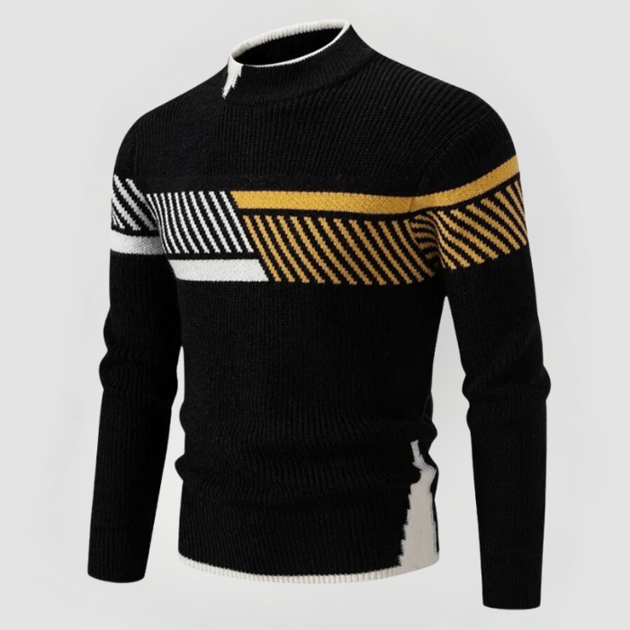 MAIK - Enganliegender Strickpullover