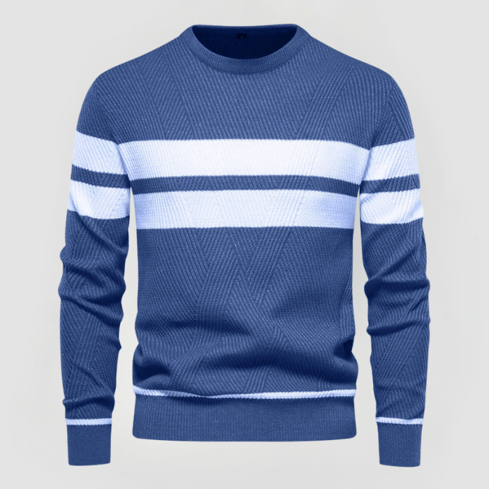 SALVATORE –  Enganliegender Strickpullover