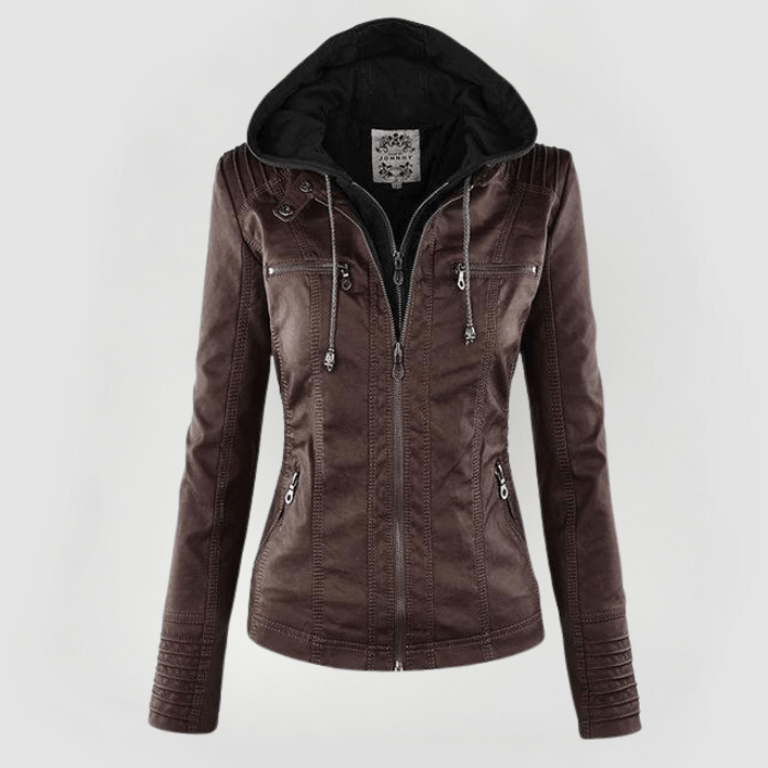 Elegante Lederjacke von DAGNA