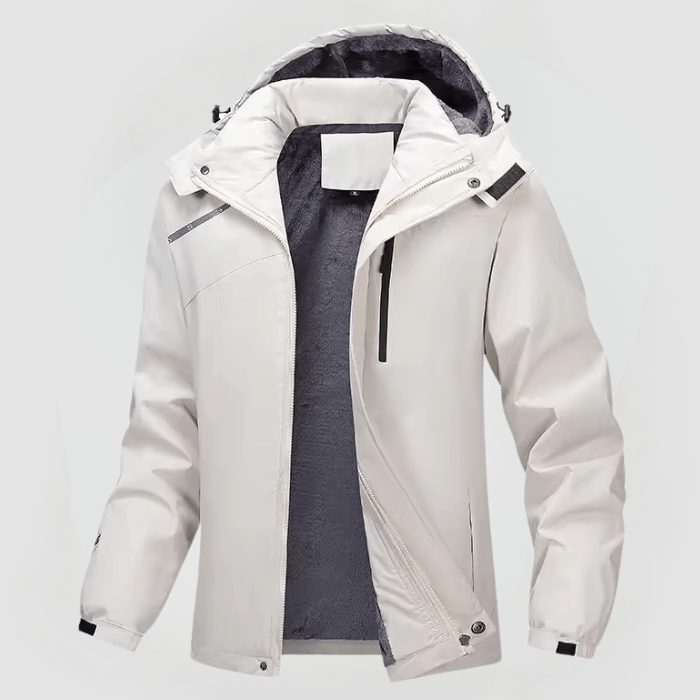 Wasserdichte Jacke Steffen mit Fleecefutter