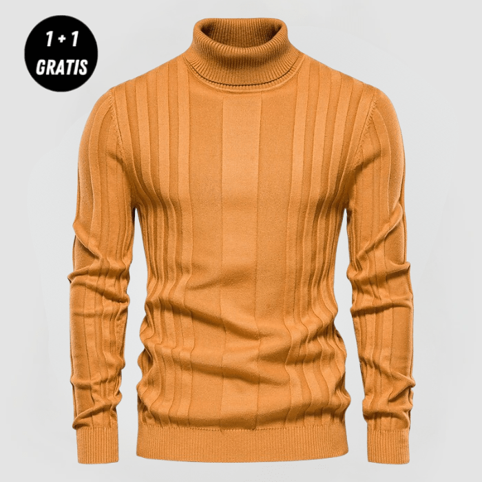 Strickpullover mit Rollkragen (1+1 gratis) im Januar