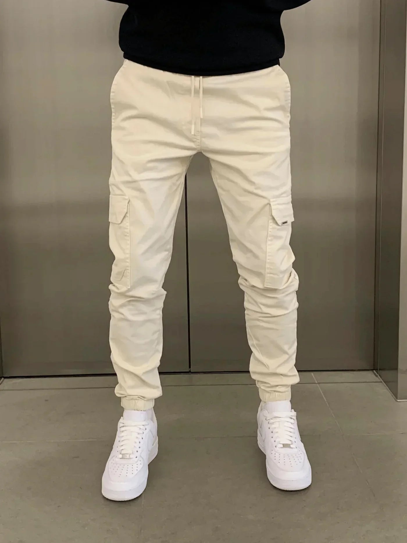 Herren Cargohose von Stefano: Stretch Komfort