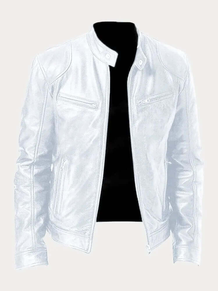 ModeGeist | Herren Klassische Lederjacke