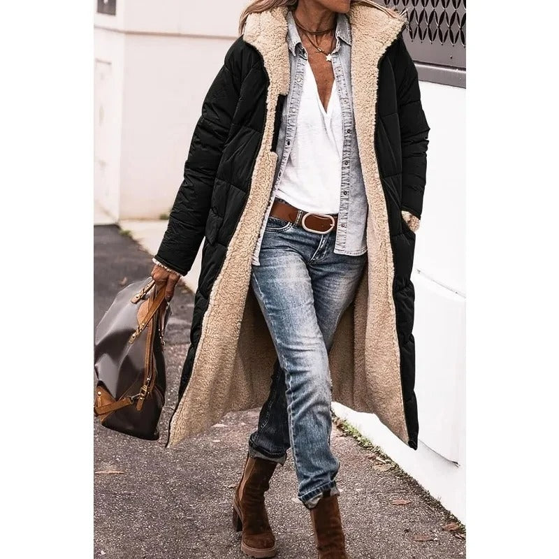 ModeGeist | Warme Damen Winterjacke mit Weicher Fütterung