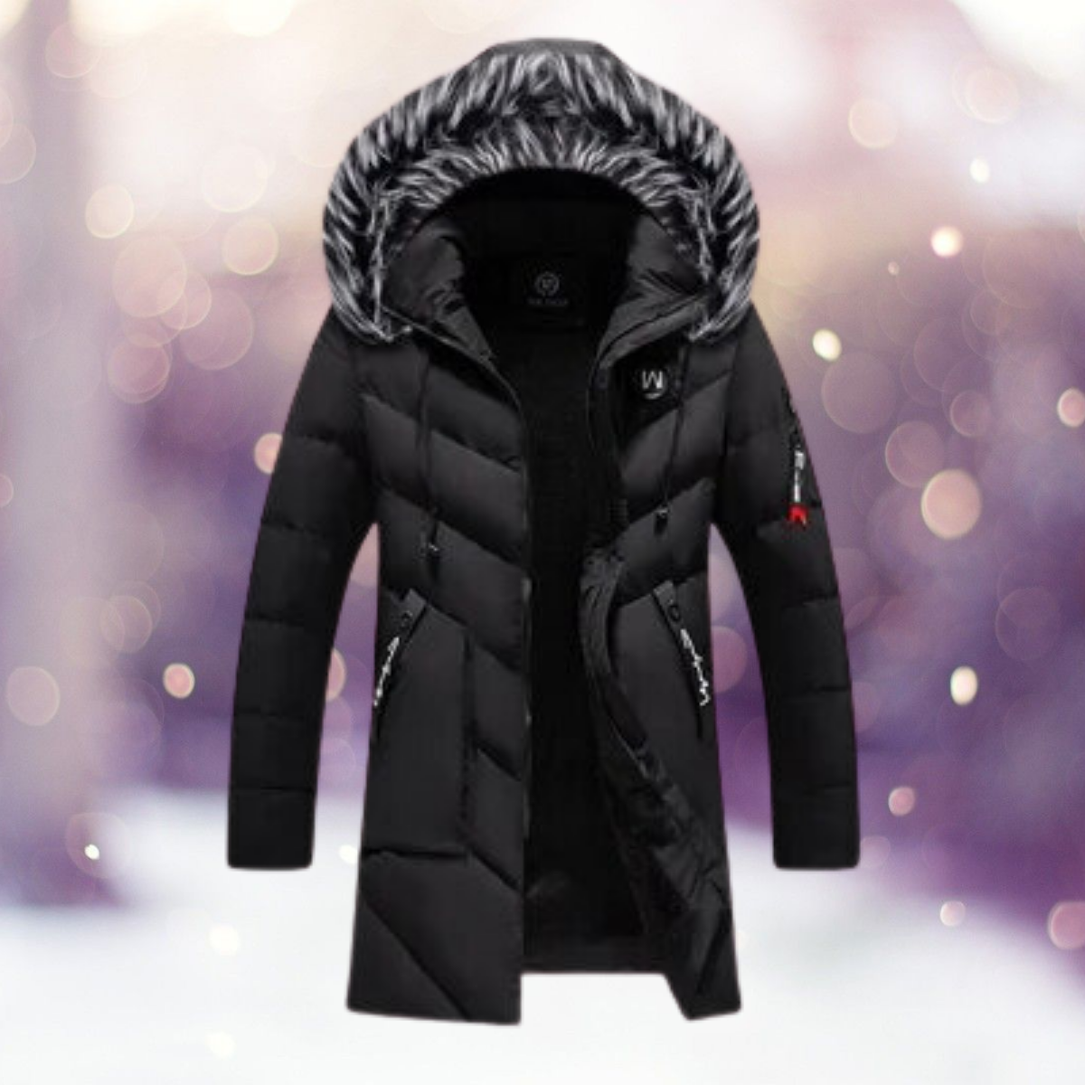 ModeGeist | Parka Jack - stilvolle isolierte Damen Außenjacke mit Kunstpelzkapuze
