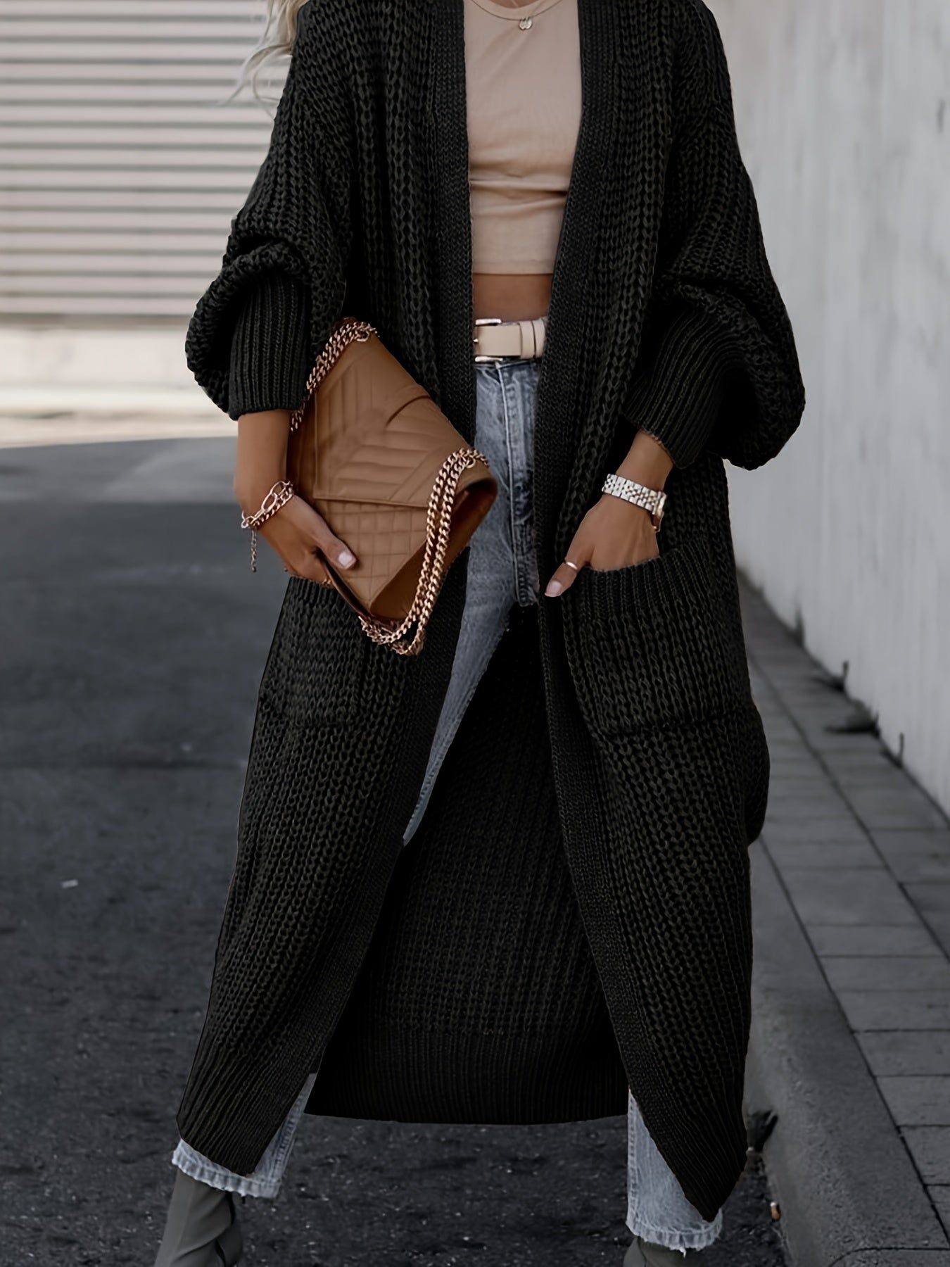 ModeGeist | Lässiger Damen-Wollcardigan