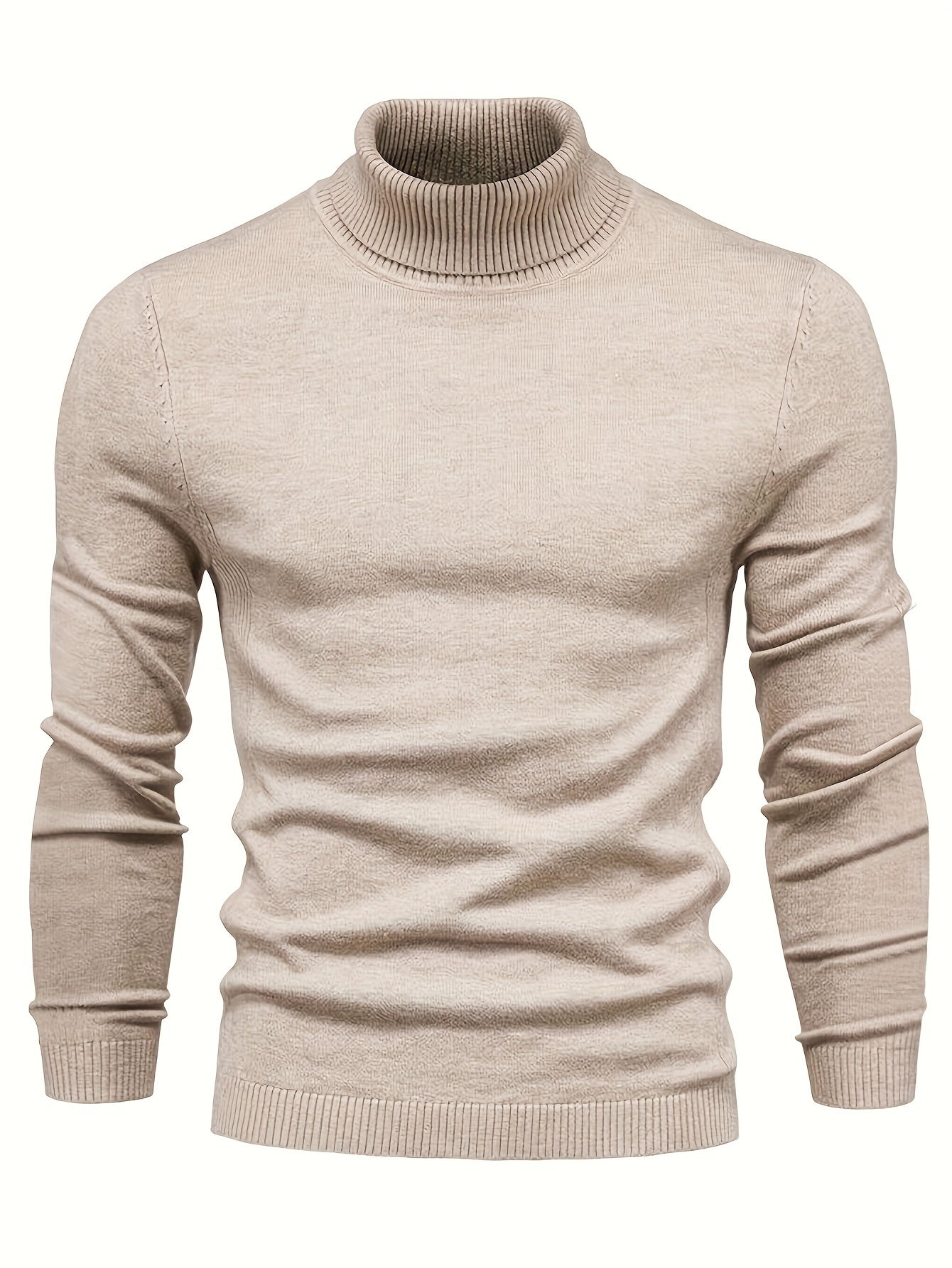 ModeGeist | Klassischer Rollkragenpullover Weich und Stilvoll Wollmischung