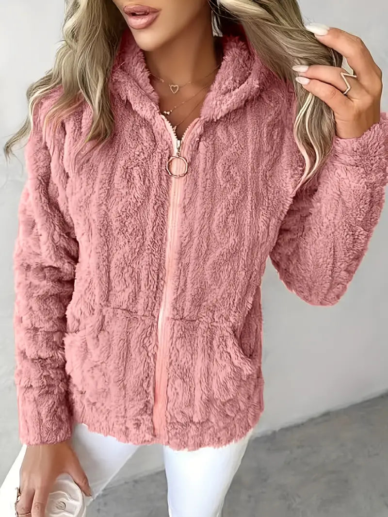 ModeGeist | Langarm Kapuzenpullover mit Reißverschluss