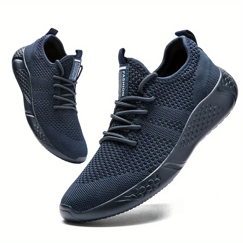 Herrenschuhe mit atmungsaktivem Schnürverschluss