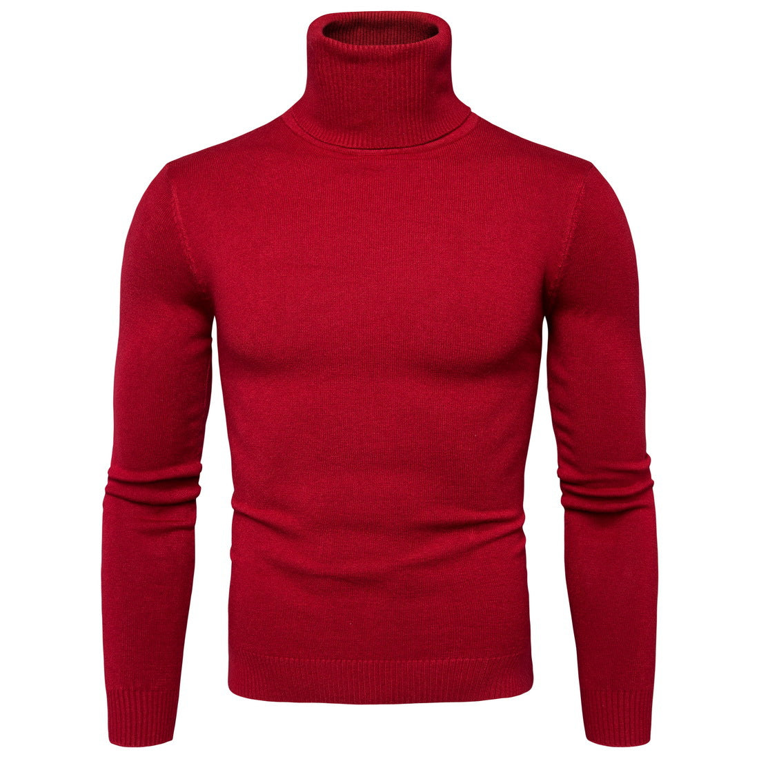 Herren Rollkragenpullover aus weichem Strick ModeGeist