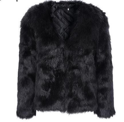 Damen Luxuriöse Kunstfelljacke mit weichem Innenfutter ModeGeist