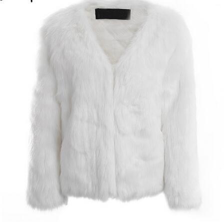 Damen Luxuriöse Kunstfelljacke mit weichem Innenfutter ModeGeist