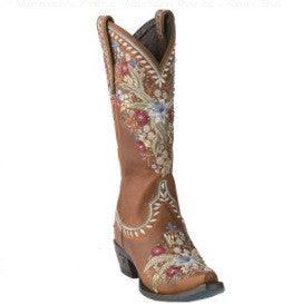 Damen-Stiefel aus Lederimitat