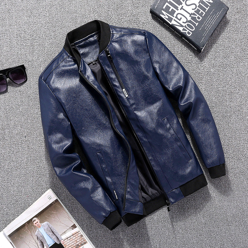 Herren Bikerjacke im modernen Design mit praktischen Taschen ModeGeist