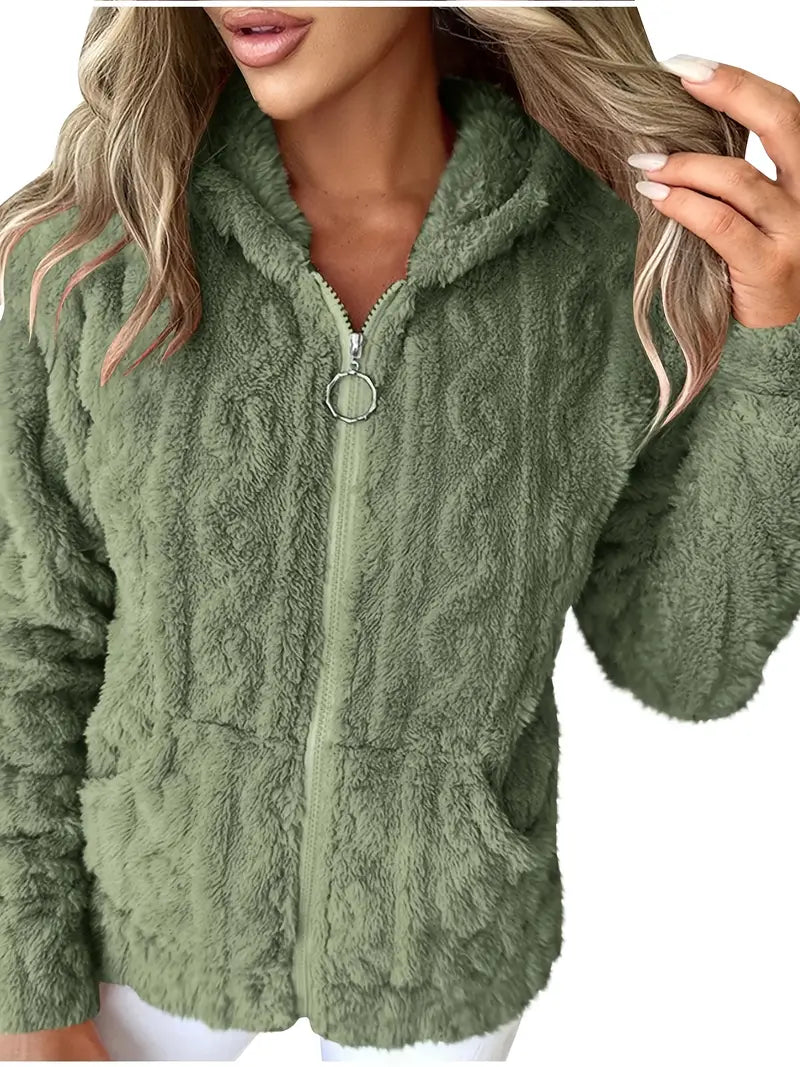 ModeGeist | Langarm Kapuzenpullover mit Reißverschluss