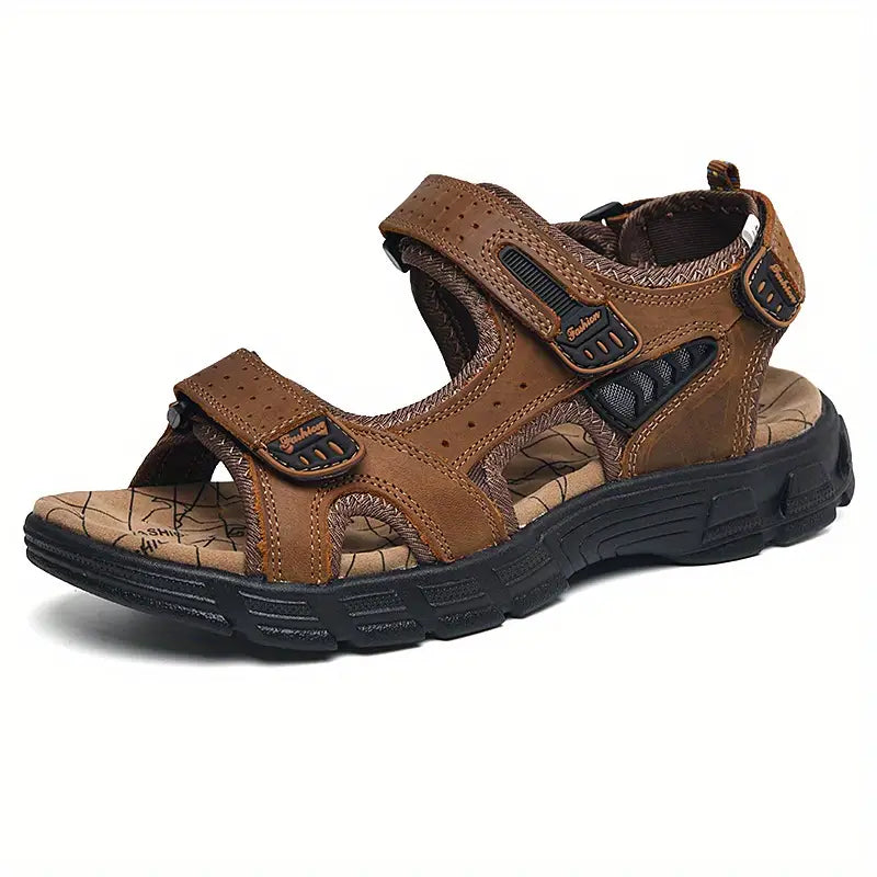 Verity | Schnelltrocknende Sandalen mit Haken- und Ösenverschluss und rutschfester Sohle
