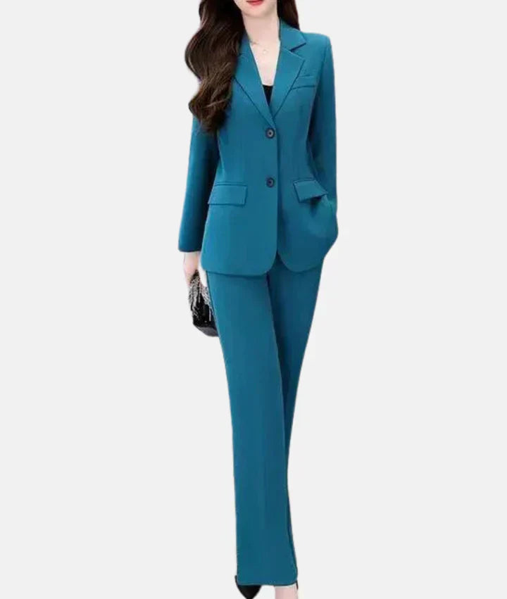 ModeGeist | Hosenanzug mit Tailliertem Blazer