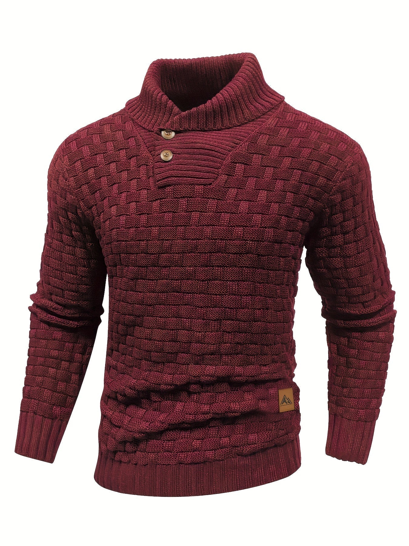 ModeGeist | Strickpullover mit Geflochtenem Muster Klassisch und Bequem Perfekt für Den Alltag