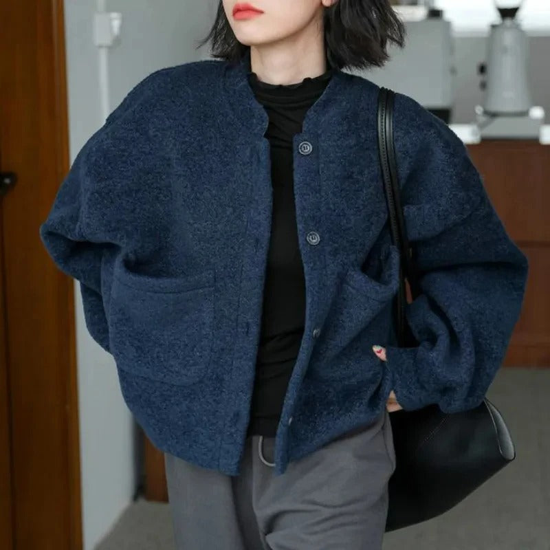 ModeGeist | Flauschige Cardigan Jacke
