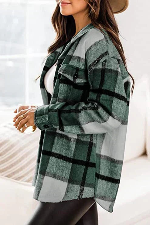 ModeGeist | Warme Damenjacke Langarm