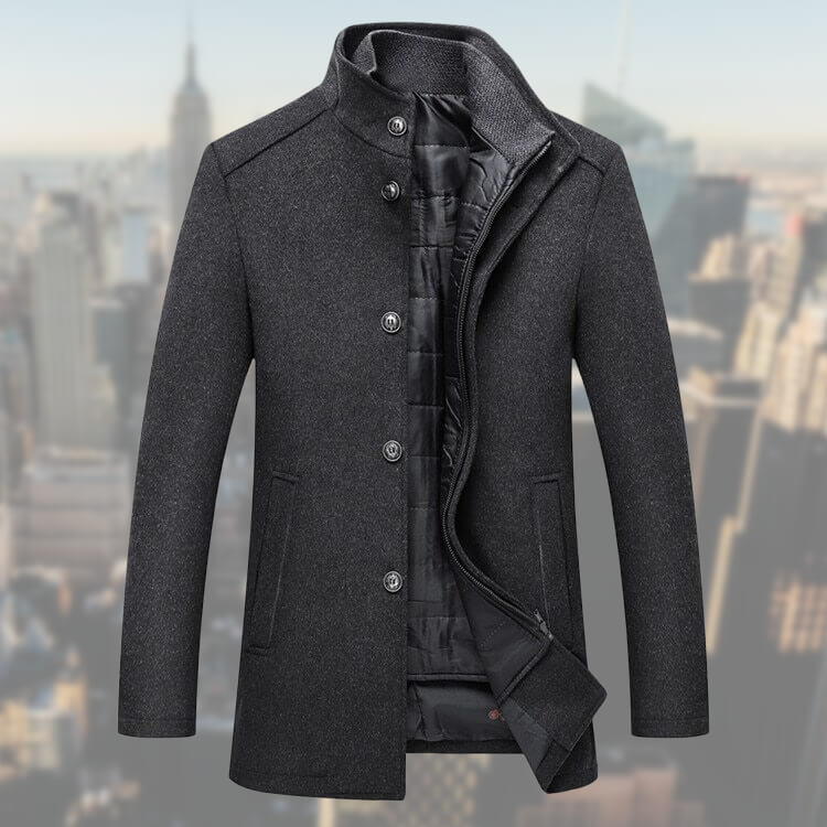 ModeGeist | Der Elegante und Luxuriöse Mantel mit Weste