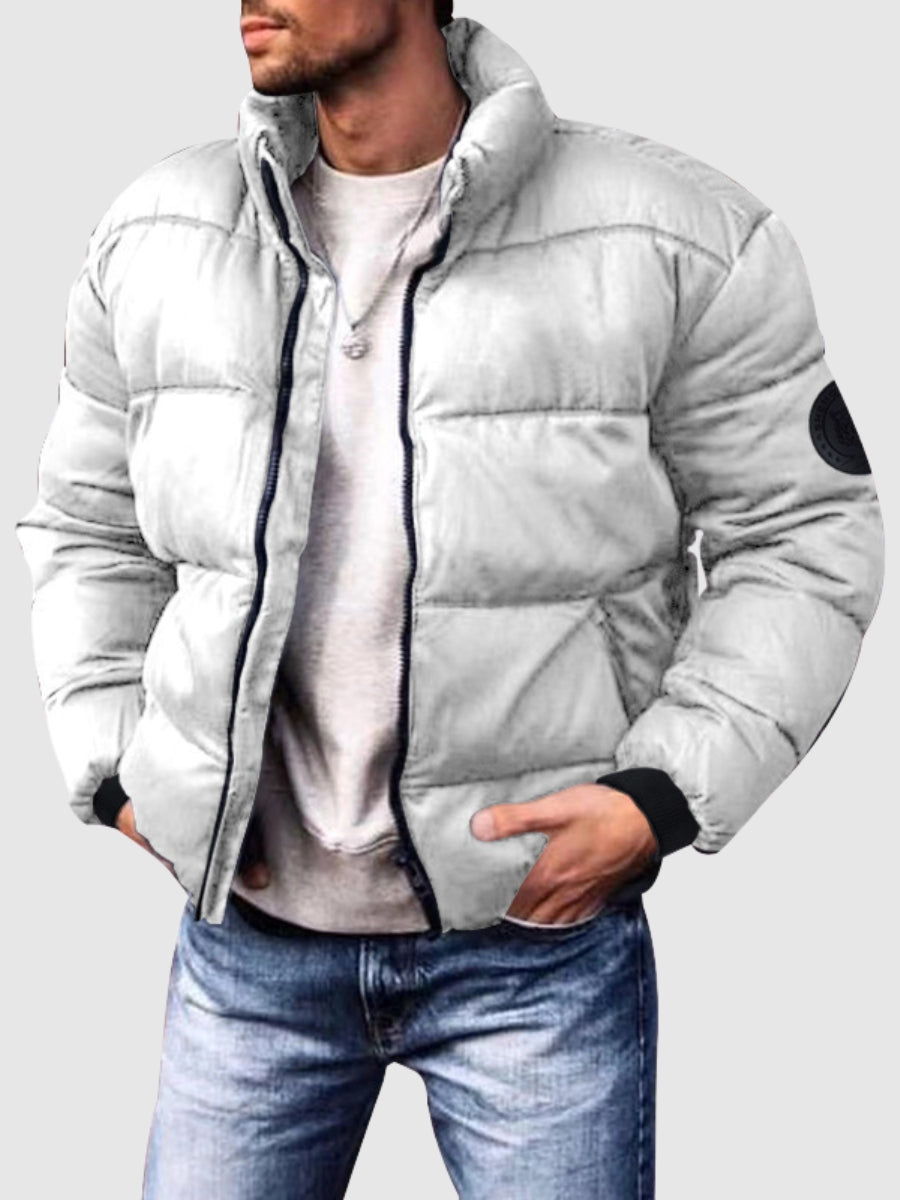 ModeGeist | Winterjacke für Männer Polyester Warm und Komfortabel