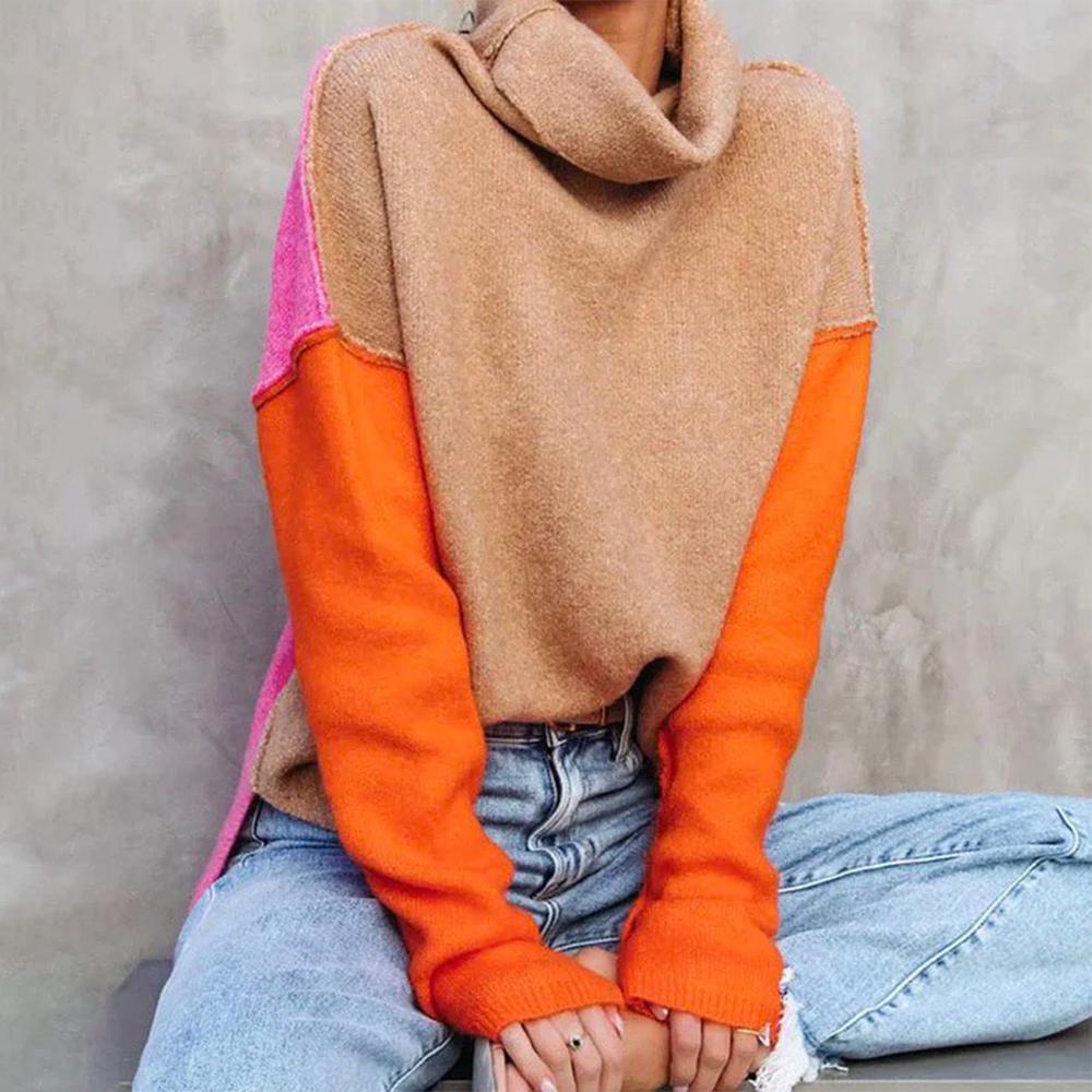 ModeGeist | Schöner Colorblock Pullover