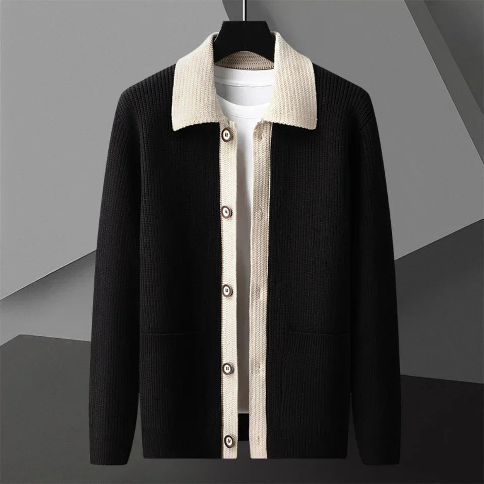 ModeGeist | Vintage-Inspirierte Strickjacke für Zeitlose Eleganz