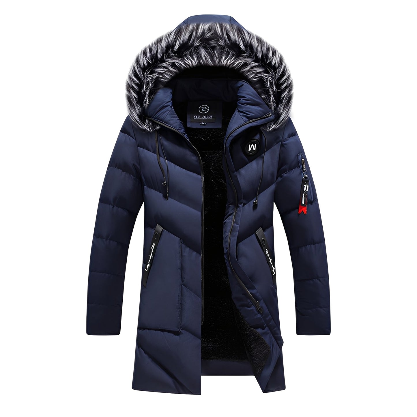ModeGeist | Warme, Gepolsterte Jacke für Männer