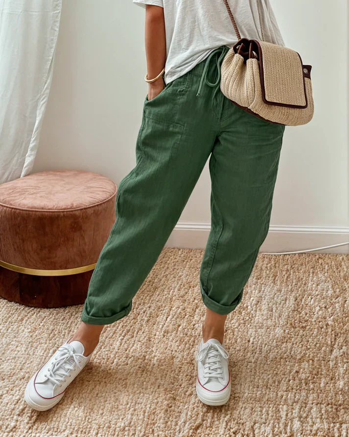 Stilvolle Hose aus Leinenmischung von ARDITA