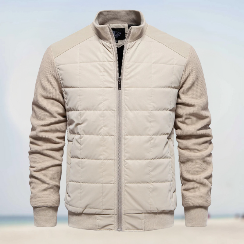 JURGEN - Steppjacke mit Strickärmeln
