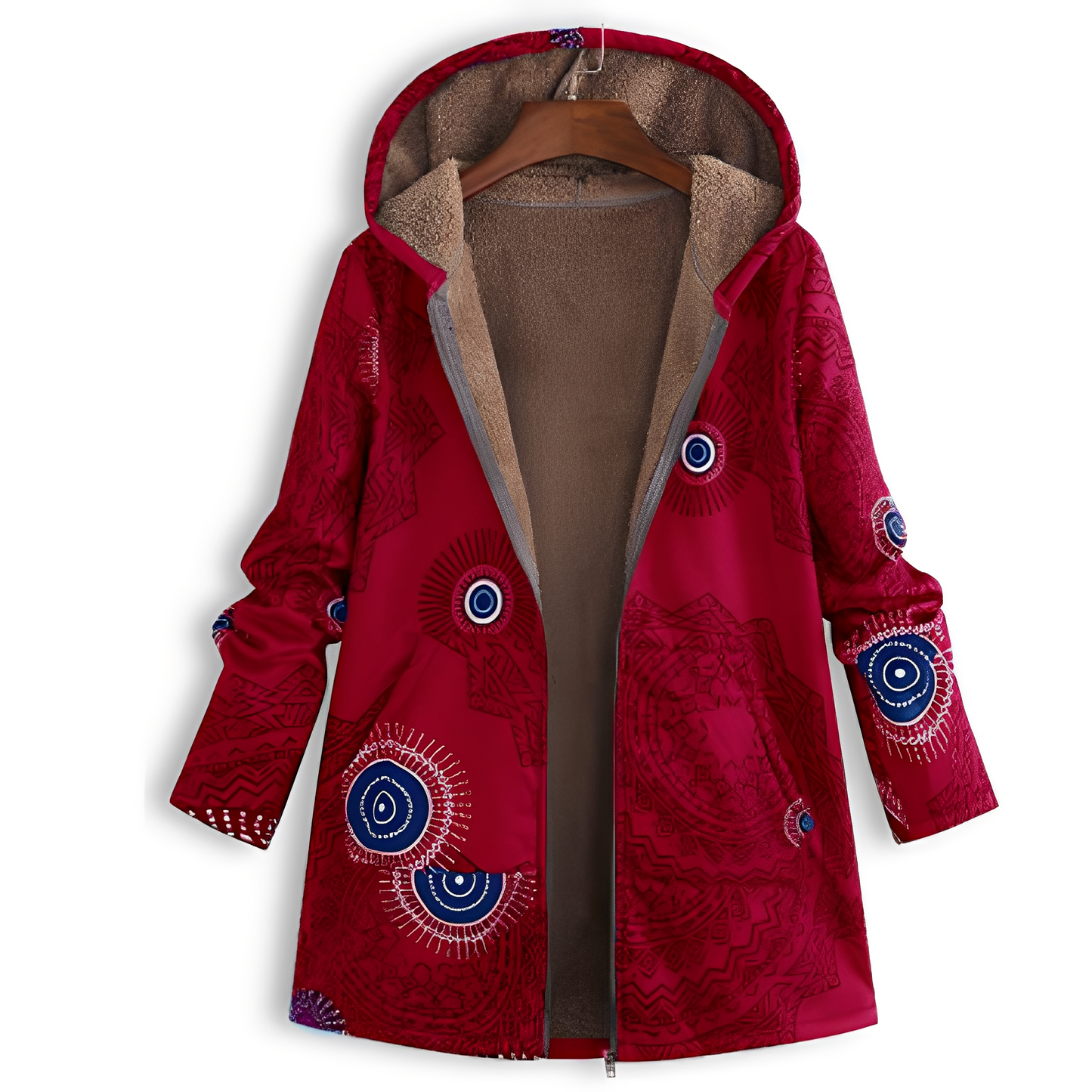 ModeGeist | Vintage-Jacke mit Muster für Damen