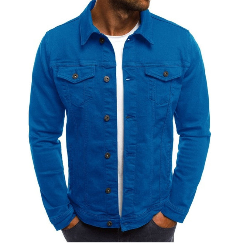 ModeGeist | Lässige Männer Jeansjacke