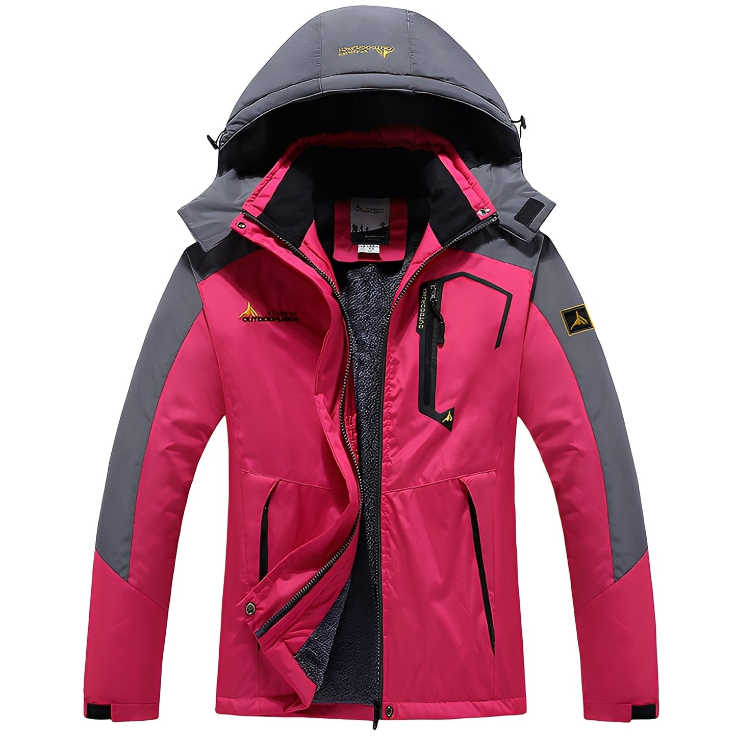 ModeGeist | Stilvolle, fleecegefütterte Winterjacke für Frauen