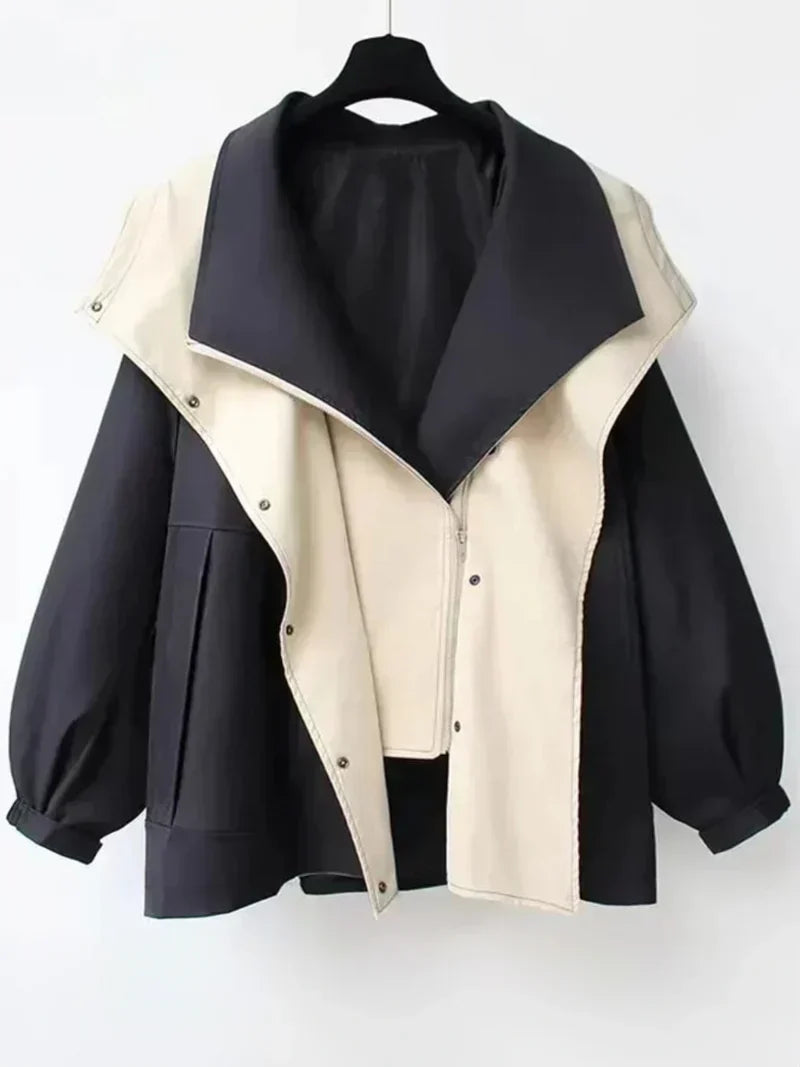 ModeGeist | trenchcoat - stilvolle oversized Damenjacke