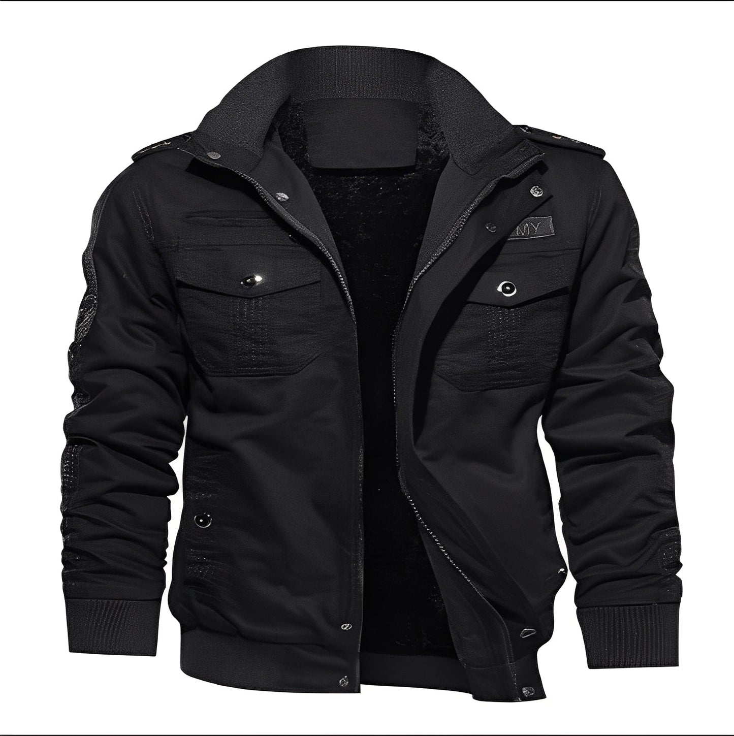 ModeGeist | Stylische Fleecejacke mit Taschen für Männer