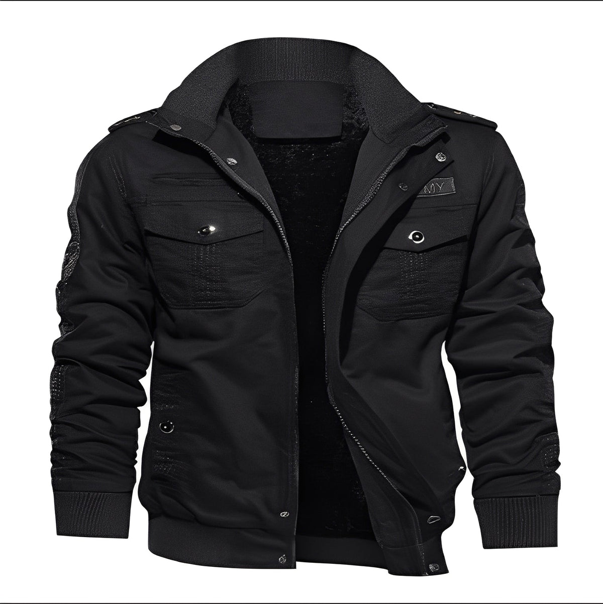 ModeGeist | Stylische Fleecejacke mit Taschen für Männer