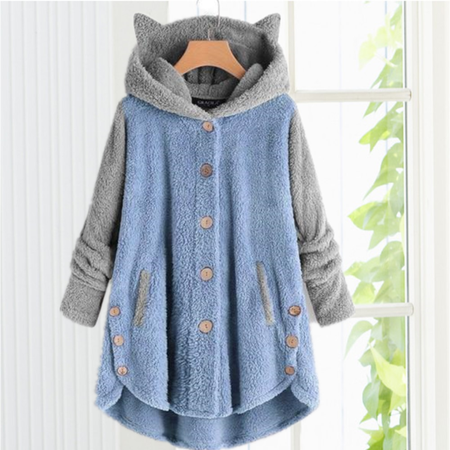 ModeGeist | Strickjacke mit Katzenohren