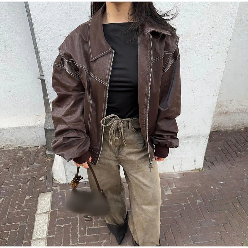 ModeGeist | Oversized Bomberjacke für Frauen
